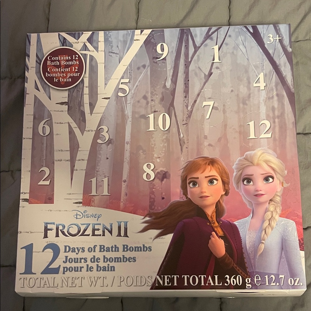 Disney Frozen II Bath Bomb Set - Pink and White